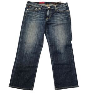 AG Adriano Goldschmied Womens Capri Jeans Size 29 Stretch Denim Cropped Pants